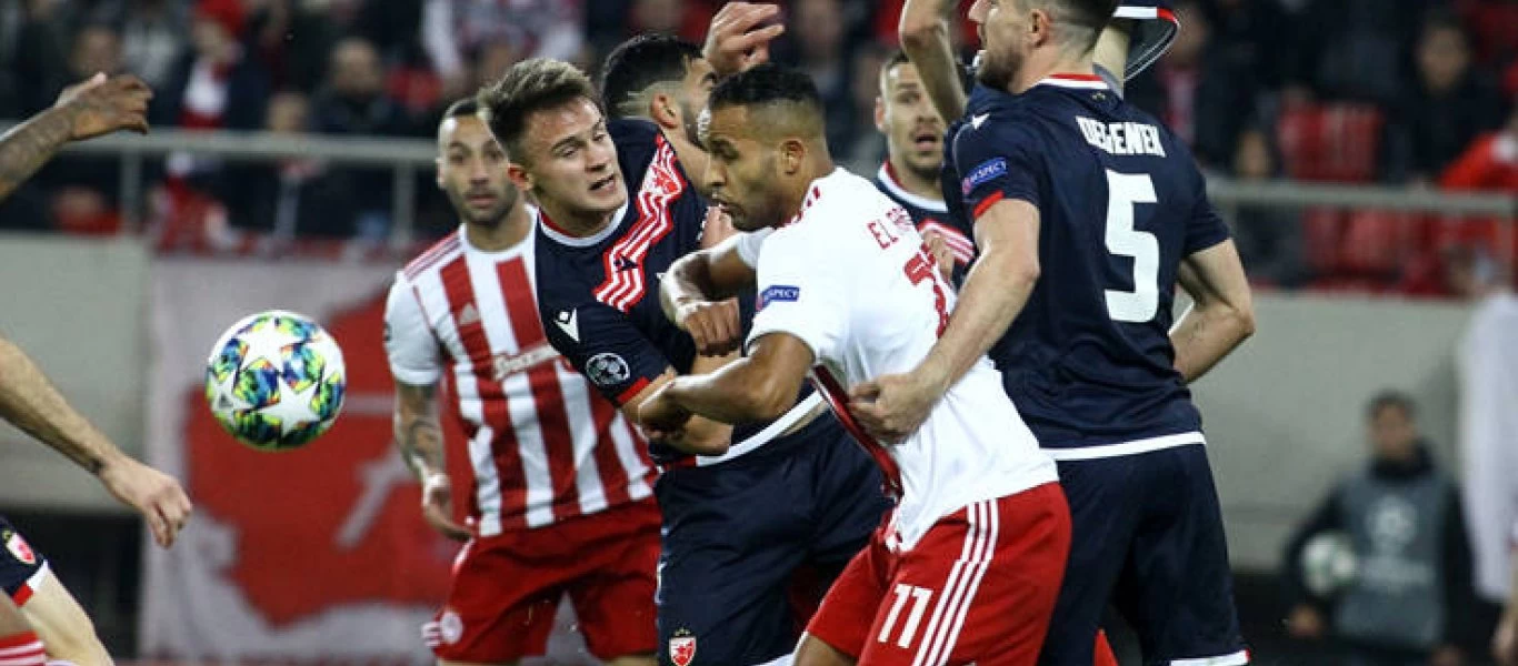 Ολυμπιακός - Ερυθρός Αστέρας: 1-0 Άνοιξαν το σκορ στο 87΄οι «Ερυθρόλευκοι» και πέρασαν στο Europa League